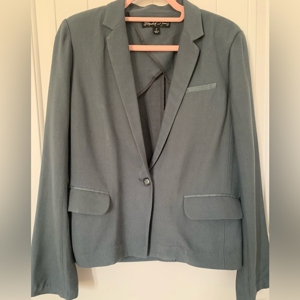 Elizabeth and James blazer